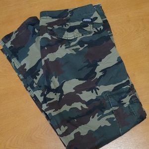 Superdry camo cargo pants